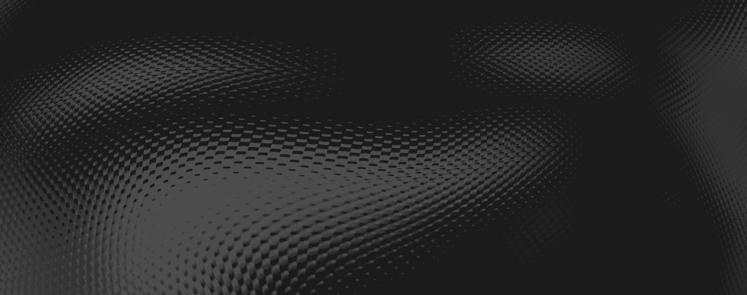 Abstract black background with textured wave patterns, symbolizing a holistic and strategic approach to marketing at Prosperia.
